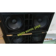 box subwofer speaker 18 inch dobel isi 2 komplit isi L 18P 300