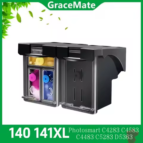 Refill Ink Cartridge Compatible HP 140 141 Hp140 141 for HP Photosmart C4283 C4583 C4483 C5283 D5363