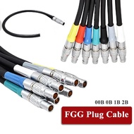 Compatible with LEMO Remo FGG 00B 0B 1B 2B 3B Connector Aviation Plug with Wire FGG Plug Power Signa