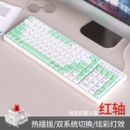 URETNYXB -Langtu GK102ครั้งที่สามจำลองการตรวจสอบสีที่เข้ากันกับปลั๊กเอนกประสงค์มีสายแบ็คไลท์คีย์บอร์