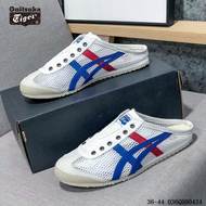 New Onitsuka Tiger Shoes Classic Men's and Women's Casual Leather Shoes Comfortable Breathable Walking Shoes Sports Jogging Tree Sneakers