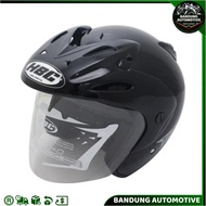Helm Motor Hbc Titan Helm Motor Half Face Glossy Aksesoris Motor Perlengkapan Otomotif