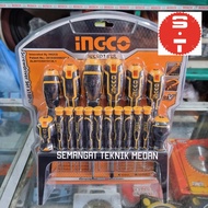 18pcs OBENG KARET SCREWDRIVER PRECISION PRESISI JAM SET INGCO HKSD1828