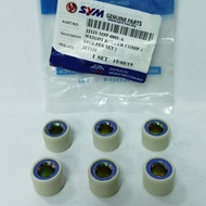 SYM JET POWER ROLLER COMP 0 22121-M9P-0001-A JET125 JET 125 SCOOTER WEIGHT 6PCS PER SET
