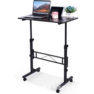 Standable Notebook Art Conference Table Desktop Computer Desk Metal Iron Lift Mobile Study Table Adj