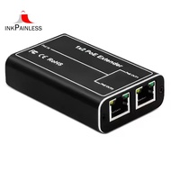 2 Port POE Extender, IEEE 802.3af/At PoE+ Standard, 10/100Mbps, POE Repeater 100 Meters(328 Ft), Ext