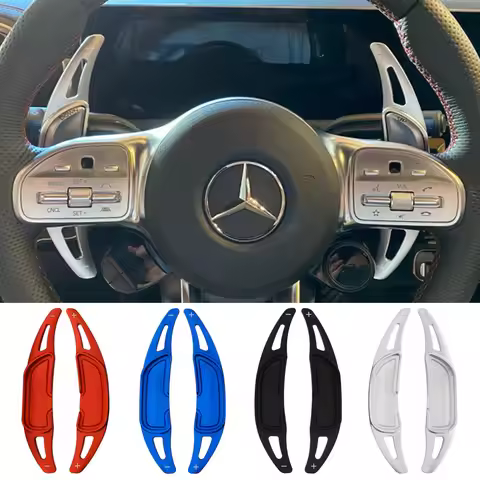 For Mercedes-Benz AMG GLC43 GLA45 GLA35 S65 GT Edition 50 GTR G63 GLE53 GLE63S Shift Paddles Extende