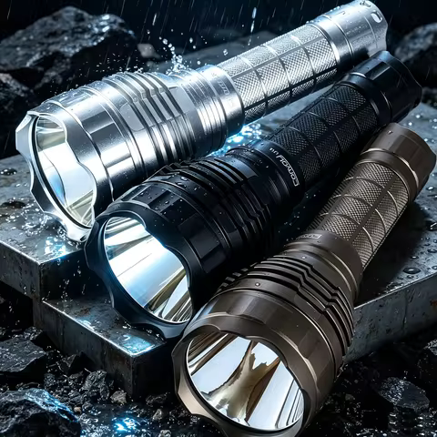 Convoy L21A High Power Tactical Flashlight KW CULPM1.TG 8A 2300LM Driver Range 1190M Lanterna for Se
