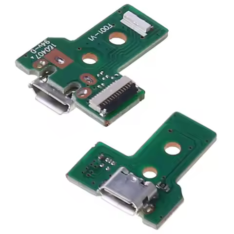 JDS-030 USB Charging Port Socket Board 12 pin Ribbon Cable with Board for DualShock 4 Controller