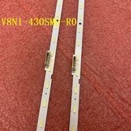 cod LED Backlight Strips For Samsung UE43RU7172U UE43NU7475 UE43NU7445 UE43NU7400 UE43RU7100 V8N1-43