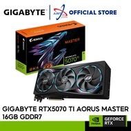 GIGABYTE GeForce RTX 5070 TI AORUS MASTER 16GB GDDR7 GRAPHICS CARD ( GV-N507TAORUS M-16GD )