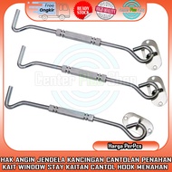 SQUARE WIND RIGHTS WINDOW LOCK HOOK HOOK HOOK SUPPORT HOLDER SILVER WINDOW STAY BUTTON HOOK HOOK HOO