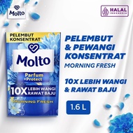 MOLTO SOFTENER KONSENTRAT PELEMBUT PEWANGI PAKAIAN ALL-IN-1 BLUE 1.6L