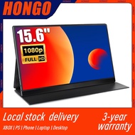 HONGO 15.6 inch Portable Monitor 1080P Resolution 100% RGB USB Type-C Full HD Portable Monitor