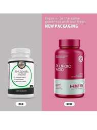 【現貨】美國HMS Nutrition R-Lipoic Acid成人右旋R-硫辛酸高含量300mg，120粒