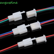 AUGUSTINE Automotive Electrical Wire 20CM 1/2/3/4/6/9 pin Motorcycle Ebike Line Docking Terminal Plug Kits Male Female Terminal Cable