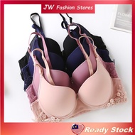 💥JW Fashion💥Women Bra Full Cup Wired Bra Size 34-38 /Ready Stock Under Wired Strong Elastic Daily Br
