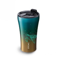 Sttoke Limited Edition Ocean Glow The Turtle Reusable Ceramic DoubleWall Insulated Tumble LeakproofS