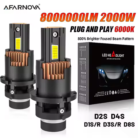 D2S D4S D2R D4R Led Car Headlight Canbus HID D1S D3S D1R D3R Led Xenon Bulb 1:1 Turbo Led Car Lamp A