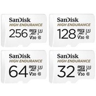 SanDisk High Endurance 256G 128G 64G 32G micro SD 行車紀錄器