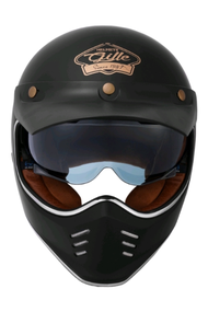 Gille 883 Broe Classic Solid Retro Full Face Helmet Single Visor Vintage Helmet