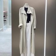 Cotton Korean Style Long Trench Coat Coat for Women