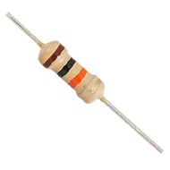 10PCS Resistor 0.5Watt - 10 100 220 330 1K 10K 100K 1M 1M Ohm 1/2 Watt Tolerance 5%