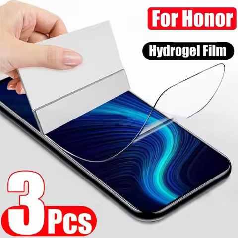 3PCS Hydrogel Film For Huawei Honor 10 20 30 10 Lite 20 Pro 30 Lite Screen Protector Honor 9 9X 8X 8