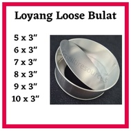 Loyang loose bulat loose bottom loyang bulat bottom loose