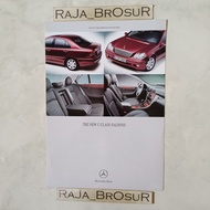 Old school flyer catalog brochure Poster Mercedes benz C Class Mercy C200 C 200/C240 C 240/C270 C 27