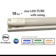 20w T8 Led Tube with casing