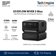 EcoFlow RIVER 3 Max Portable Power Station | Fast Charging
