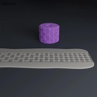 Clay Stamp Roller Geometric Flower Patterns Relief Rolling Tool Ceramic Clay Texture Wheel Clay Mold