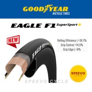 GOODYEAR EAGLE F1 SUPERSPORT R BICYCLE ROAD TIRE - 700 25C 28C - TUBE TUBELESS