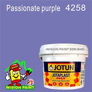 4258** PASSIONATE PURPLE 7L Jotun Paint Emulsion Paint - ( Jotaplast Max ) cat dalam rumah / interio