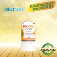 DEONAT Papaya Mineral Deodorant Stick 60g