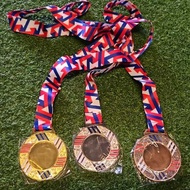Medal Besi Sublimation Lanyard Design Terbaru