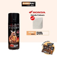 Samurai H196 Pearl White Honda Colour - Aerosol Coating Spray Paint for Automotive Car Motorcycle
