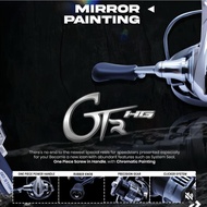 Reel versus GT-R 800 1000 2000 3000 (salt water)