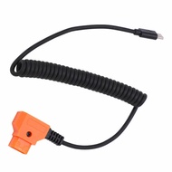 TI1Y C to D Tap Power Flexible Cable 10-24V for Camera V-mount Battery or Equipment with D Tap Interface Photography Accessories