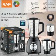 100% Original 3-in-1 electric blender, model R.2843, Features a powerful 350W motor.