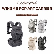 CuddleMe WingMe Baby Carrier Newborn to Toddler SSC Ergonomic M-Shape (3.2kg-20kg)