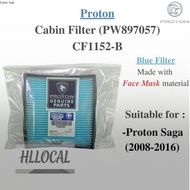 100% ORIGINAL PROTON BLM FLX FL SAGA  AIR COND FILTER ORIGINAL PW897057  CF1152-P #Proton Cabin Filt