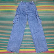 Seluar Jeans Bundle Jenama Garage Denim Saiz 28 Labuh 45