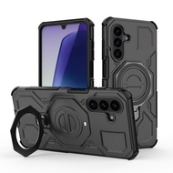 Magnetic Ring Bracket Case For Samsung A17 5G Casing Samsung A17 Case S25 Ultra S25Edge Hard PC Case