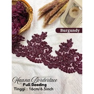 LACE HAANA FULL BEADING BAJU KURUNG MODEN BAJU LACE BAJU NIKAH TUNANG RAYA SEDONDON