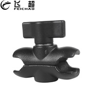 FEICHAO 55mm/60mm Double Socket Arm for 1 Inch Ball Mount Bases for Gopro Action Camera Bicycle Motorcycle Phone Holder for Ram Mount