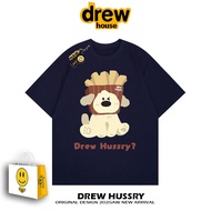 Drew Official Flagship Store American Fries Short Sleeve T-Shirt Loose Cotton Summer Half Sleeve Pur