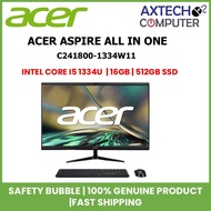 Acer Aspire C241800-1334W11 23.8" FHD All-In-One Desktop PC (i5-1334U,16GB, 512GB SSD, Intel,W11,HS)