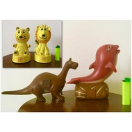 Vintage rare CENTRAL MALAYSIAN FINANCE (CMF) coin box/ coin bank/ tabung duit collection